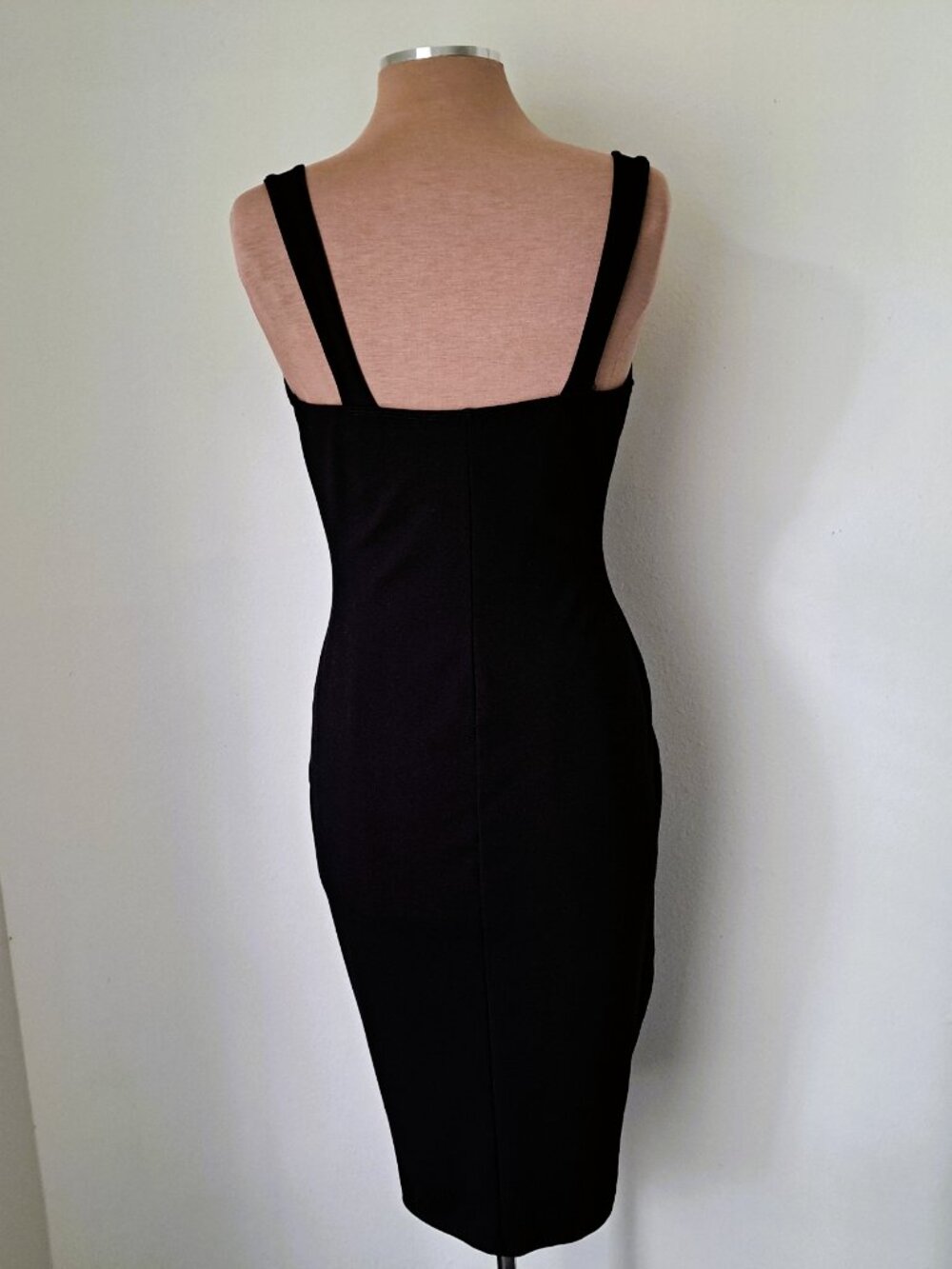 Cameo Women's Stretch Midi Dress Color Black Size S/M - Picture 2 of 7